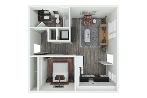 a1 floor plan studio apartments for rent in midtown